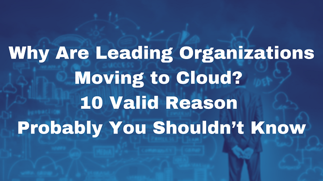 why your business needs to move to the cloud